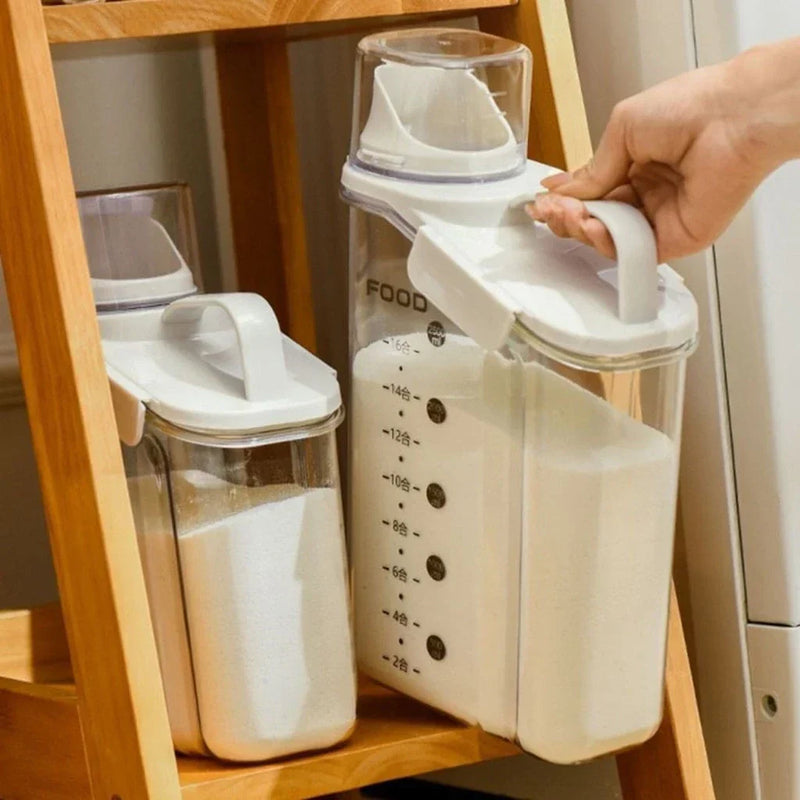 Kit Pote Hermético Premium Copo Medidor