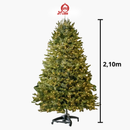 LumiNoel™- Árvore de Natal Premium com LEDs Embutidos