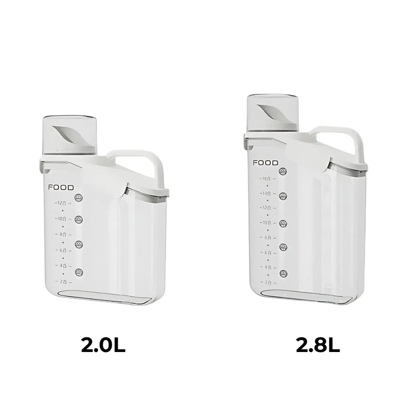 Kit Pote Hermético Premium Copo Medidor