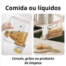 Kit Pote Hermético Premium Copo Medidor