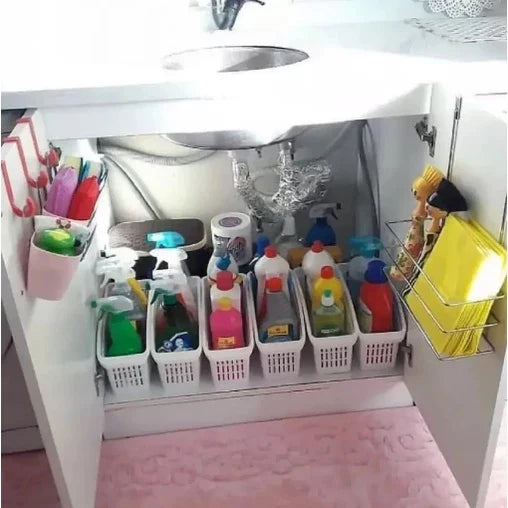 Organizador de Armário Multiuso para Cozinha